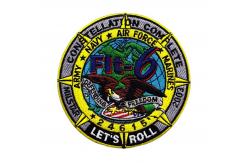 China Custom Air Force Uniform Patches Police Fireman Embroidery Iron On Badges supplier