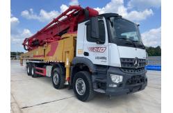 China 2020 Used Sany 62M Concrete Pump Truck Mercedes Benz Chassis supplier