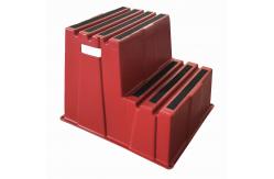 China Gorilla Ladders Lightweight Plastic Step Stool With Non Slip Treads supplier