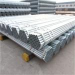 ASTM A53 ERW Hot Dipped Galvanized Steel Pipe DC51D Z180 88mm OD 9m For Construction for sale