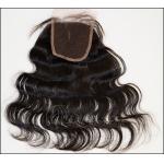 22# Micro Ring 5A Grade Lace Top Closure ，20 Inch Human Hair Weave