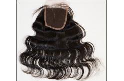 China 22# Micro Ring 5A Grade Lace Top Closure ，20 Inch Human Hair Weave supplier