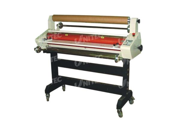 Wide Format Thermal Laminating Machine , Roll To Roll Lamination Machine LW1100R