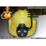 High Power Miners Cap Lamp With Rear Warning Light 15000 Lux Brightness
