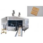 Auto Professional Sugar Cone Production Line / Ice Cream Wafer Machine Fast Heating Up Oven Durable for sale