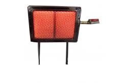 China Infrared Radiant Portable Gas Heater Outdoor Safe No Smoke No Flame supplier