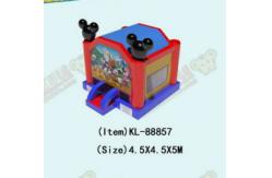 China Commercial Inflatable Bounce House With Mickey Mouse Patterns supplier