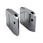 RFID / Fingerprint / Barcode Reader Flap Barrier Gate For Entrance System for sale