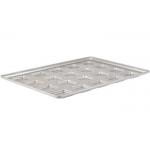 RK Bakeware China Foodservice NSF Custom 22 Square Ciabatta Roll Pan Baking Tray- Band In Rim for sale