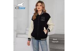 China Trend Alert Air Layer Unisex Baseball Jacket For Spring Fall supplier