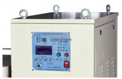 China Three Phase Induction Melting Furnace , 9L/Min Industrial Induction Heater supplier