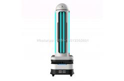 China Voice Intercom Bacteria Killing Disinfecting UV Sterilizer Robot supplier