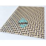 Support Pattern Design Decorative Wire Mesh for Cabinets Over thickness 0.105 INCH for sale