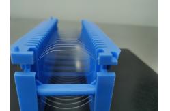 China 650um 100mm Monocrystal Sapphire Substrate Wafer Single Side Polished supplier