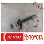 TOYOTA 2KD Engine denso diesel fuel injection common rail injector 23670-30400 for sale