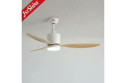 China Lighting solutions service 1stshine LED ceiling fan with remote and down rod supplier