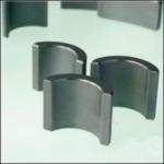 Pump Motor Sintered Ferrite Magnet Fuel Saving Device Ferrite Segment Magnet for sale