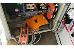 China Rubber Wheel 30t Fixed Welding Turning Roll With Foot Pedal supplier