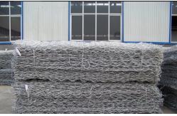 China 80mmx100mm, 2mX1mX1m hot dipped Galvanized / PVC Coated Wire Mesh Gabion/gabion box supplier