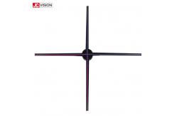 China 100cm 360 Degree 3d Holographic Display Wifi App 4 Blades supplier