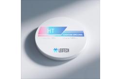 China HT White High Strength 1400MPa Zirconia Blocks 39% Translucency Crown / Bridge Dental Material supplier
