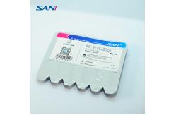 China Hand Use Rustproof Dental K Files , 28mm Dental Hand Files supplier