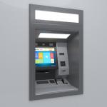 OEM ODM Wall Mounted Kiosk ATM Machines For Bank  Vandal Proof