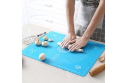 China Non Stick Baking Mat with Measurements Silicone Pastry Mat Dough Rolling Mat supplier
