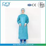43G AAMI Level 3 Isolation Gowns SMS Surgical Gown Disposable for sale