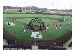 China Baseball Batting Backstop Inflatable Event Tent For Street Performance supplier