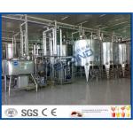 Heat Treated Pasteurized Milk Dairy Processing Plant With Milk Pasteurization Machine for sale