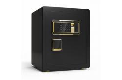 China Height 45cm Black Electronic Fingerprint Lock Security Home Safe supplier