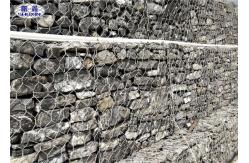 China Galvanized Strong Gabion Wall Cages / Gabion Baskets Retaining Wall supplier