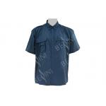 Men's 100%Nylon Work Shirt Short Sleeve Mesh Embroidery Holes for sale