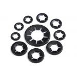 Manganese Steel 3mm Starlock Push On Fasteners For Retaining Imperial Round Shafts for sale