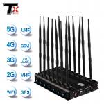 14 Way Desktop WiFi Signal Jammer Radius 5-40 Meter For Churches for sale