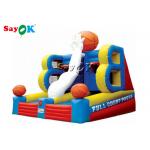 Inflatable Baseball Game Outdoor Sport Inflatable Basketball Board Double Shot Hoop Game 3 Years Warranty for sale