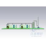 9.6M 10 Ton Food Recycling Organic Waste Disposal Machine Commercial Composting Equipment for sale
