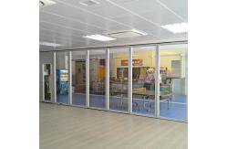China Glass Divider Screen Movable Partition Walls For Multi - Function Room supplier