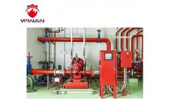 China Fire Sprinkler Engine Driven Packaged Fire Pump Systems 740-3000r/Min Speed supplier