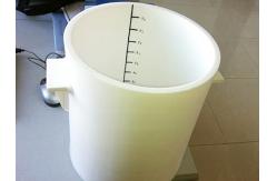 China High Purity PVDF PFA PTFE Electroplating Tanks , Semiconductor Plating Equipment supplier
