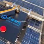 Physical Cleaning Principle Innovative Solar Panel Maintenance Robot Smart Solution for sale