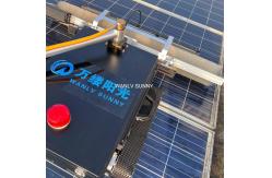 China Maintenance Solution Electric Solar Panel Cleaning Robot Fuel 24-Hour Online Service supplier