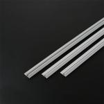Extruded Plastic PVC Decorative Strip Profile White