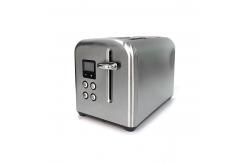 China Led Display 900W Digital Bread Toaster 2 Slice Extra Wide Slot Compact supplier