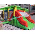 Custom Large Inflatable Bouncer Slide PVC Tarpaulin With 6Lx4Wx4H Meter
