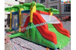 China Custom Large Inflatable Bouncer Slide PVC Tarpaulin With 6Lx4Wx4H Meter supplier