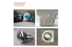 China Twin Conjoined Toilet Floor Mounted Wc S Trap 190mm Washroom supplier