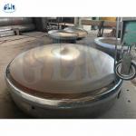 89mm 500MM ASME PED Torispherical Dished Head Types Of Dish End In Pressure Vessel for sale