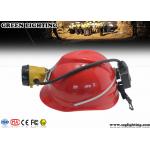 6.8Ah Semi Corded CREE LED Mining Light With Rear Warning Light 15000 Lux for sale